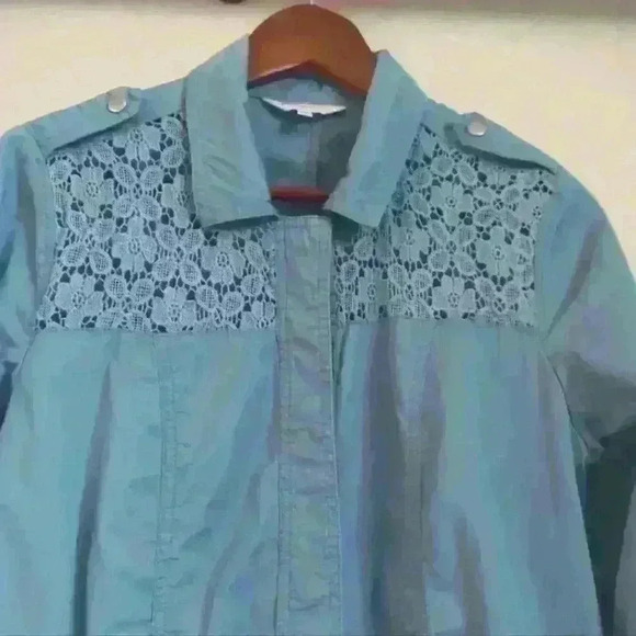 NORTHERN REFLECTIONS | Blue Lightweight Snap Adjustable Waist Jacket Si… - Picture 2 of 5